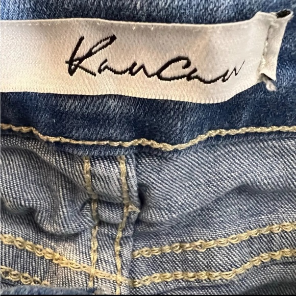 KanCan High Rise Cut Off Jean Shorts. Size 7/27 - Picture 2 of 7